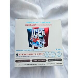 INSTANT HYDRATION ICEE Drink Mix Powder Blue Raspberry & Cherry 30 Pack ~ BNIB